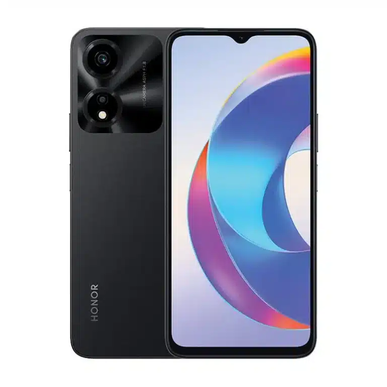 Honor X5 Plus Honor X5 Plus smartphone, highlighting its sleek design and powerful features, captured in high resolution for a detailed perspective.