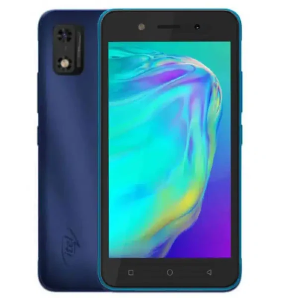 Image of the itel A23 Pro smartphone, showcasing its sleek design and vibrant display.