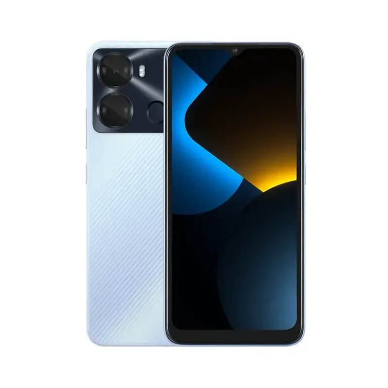 itel P40 A close-up image of the itel P40 smartphone, featuring a sleek design and vibrant display.