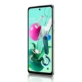 Image of the LG Q92 5G smartphone showcasing its sleek design and advanced features.