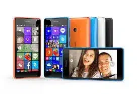 Microsoft Lumia 540 Dual SIM smartphone showcasing its sleek design and features, captured in high resolution.