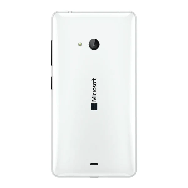 Microsoft Lumia 540 Dual SIM smartphone showcasing its sleek design and features, captured in high resolution.