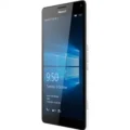 Microsoft Lumia 950 XL Dual SIM smartphone showcasing its elegant design and Windows-powered interface, captured in high resolution for detailed viewing.