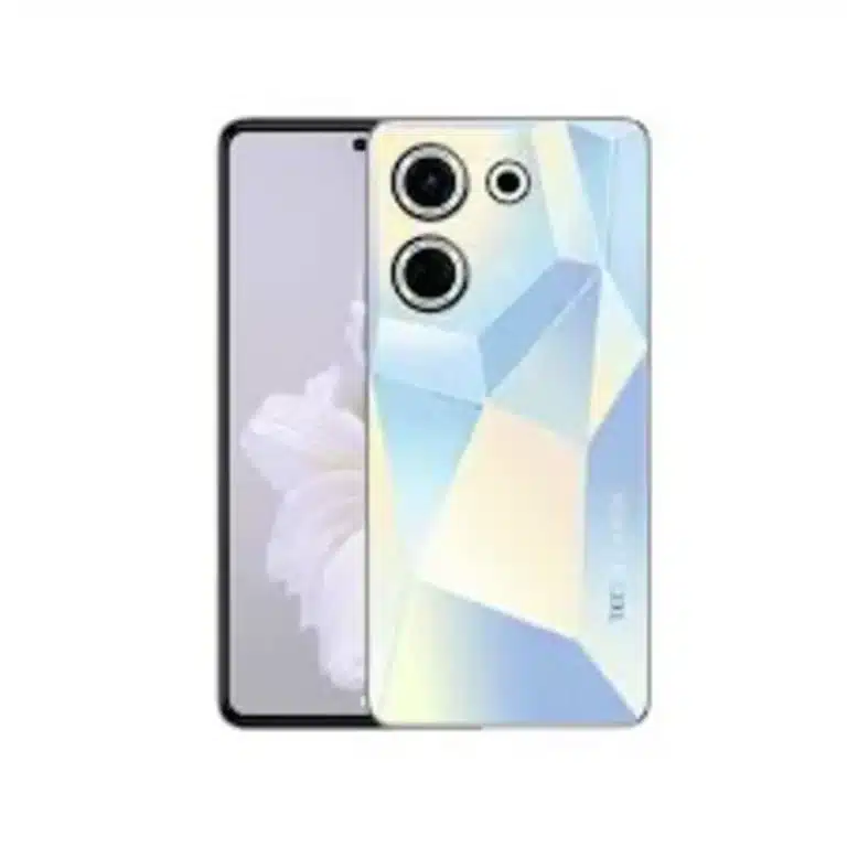 Tecno Camon 20 Tecno Camon 20 smartphone showcasing its sleek design and advanced camera features.
