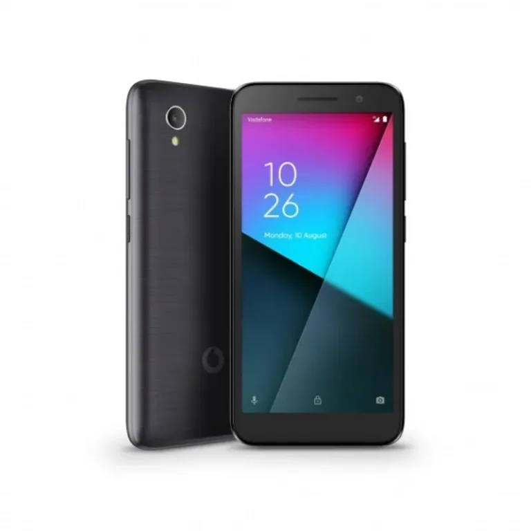 A photo of the Vodafone Smart E9, a sleek smartphone with a vibrant display and modern design, perfect for staying connected and productive.