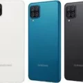 Samsung Galaxy M12 (India) smartphone showcasing its sleek design and advanced features, captured in high resolution for a detailed view