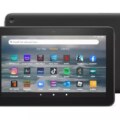 Amazon Fire HD 8 (2022) tablet showcasing its vibrant display and versatile features, captured in high resolution for a detailed view