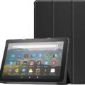 Amazon Fire HD 10 Plus (2021) tablet showcasing its sleek design and vibrant display, captured in high resolution for a detailed view