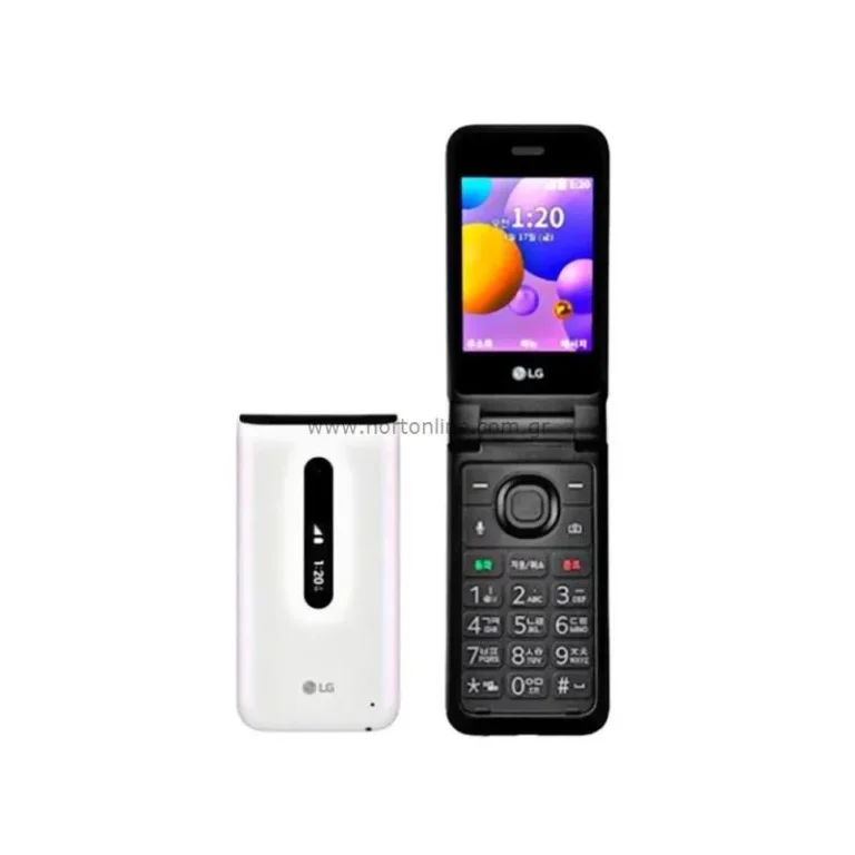 LG Folder 2 Image of the LG Folder 2, a modern flip phone with dual displays and a large keypad, combining classic design with modern features.