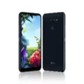 A sleek LG K50S smartphone featuring a large display and high-resolution cameras, symbolizing innovation and style in the world of mobile technology.