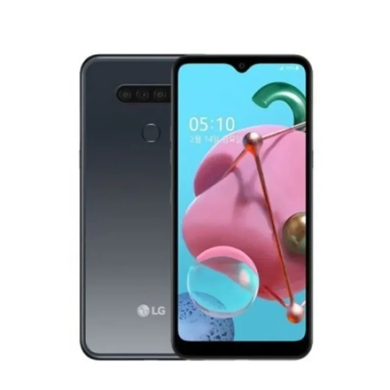 LG Q51 Image of the LG Q51 smartphone, showcasing its sleek design and large display. The device offers powerful performance and impressive camera capabilities for enhanced mobile experiences.