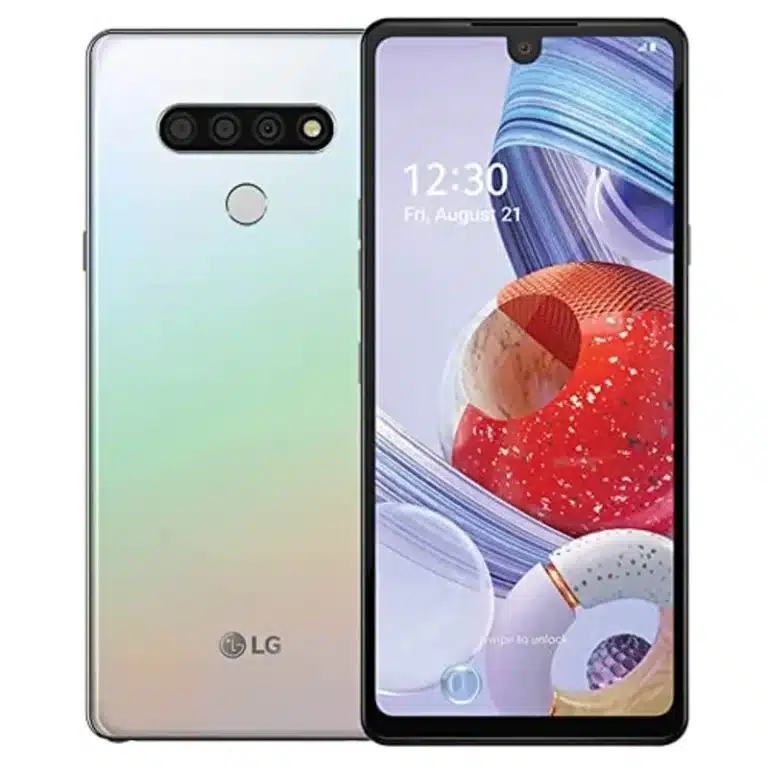LG Stylo 6 Image of the LG Stylo 6, a modern smartphone with a large display and stylus pen.