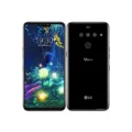 Image of the LG V50S ThinQ 5G smartphone, showcasing its sleek design and vibrant OLED display.