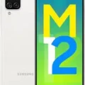 Samsung Galaxy M12 (India) smartphone showcasing its sleek design and advanced features, captured in high resolution for a detailed view