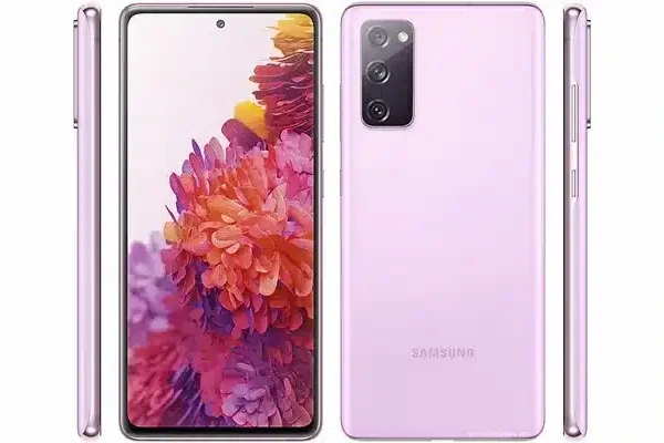 Samsung Galaxy S20 FE 5G smartphone displaying its sleek design and advanced features, captured in high resolution for detailed viewing