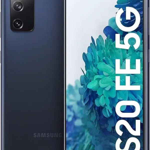 Samsung Galaxy S20 FE 5G smartphone displaying its sleek design and advanced features, captured in high resolution for detailed viewing
