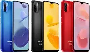 Ulefone Note 12 - Front Display and Rear Triple Camera Setup Caption: Ulefone Note 12 - A budget-friendly smartphone with a vibrant