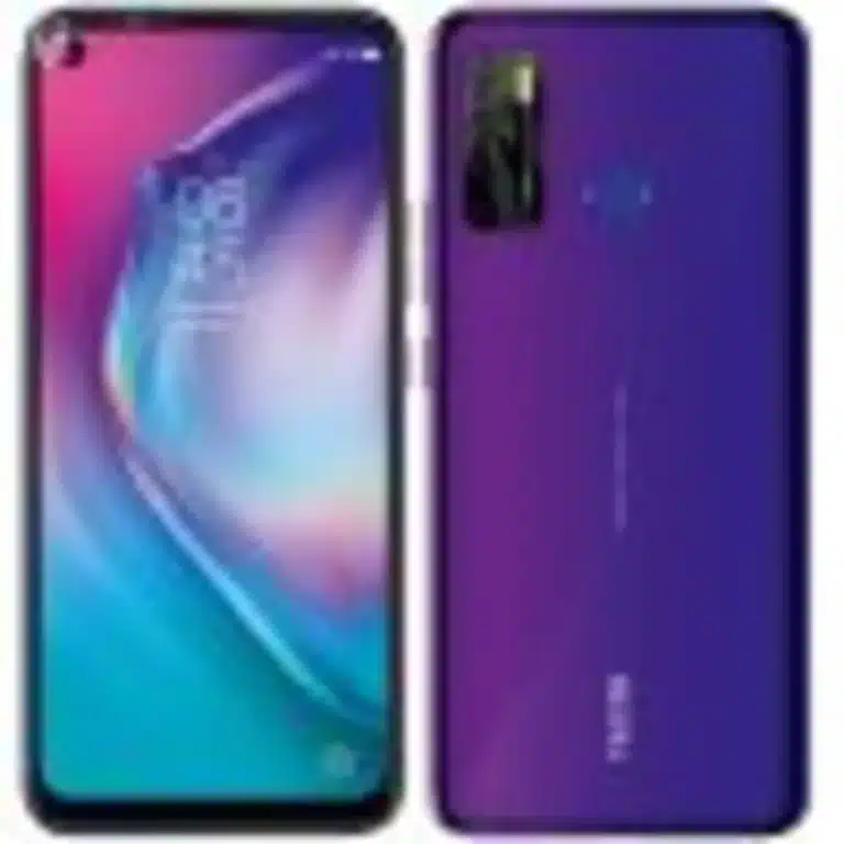 Tecno Camon 15 Air Image of the Tecno Camon 15 Air smartphone, showcasing its sleek design and quad-camera setup.