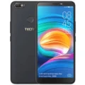 Image of the Tecno Camon X Pro smartphone, featuring a sleek design with a large 6-inch Full HD+ display and a prominent front camera.