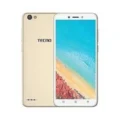 Front view of the Tecno Pop 1 Pro smartphone, highlighting its 5.5-inch HD display and sleek design.