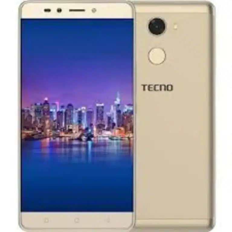 Tecno Spark 2 Image of the Tecno Spark 2 smartphone, showing its sleek design, large 6-inch Full HD+ display, and both front and rear cameras.