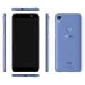 Image of the Tecno Spark CM smartphone, featuring a sleek and slim design with a 5.7-inch HD+ FullView display, a 13MP rear camera, and an 8MP front camera with LED flash.