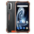 Blackview BV7100 rugged smartphone with a 6.58-inch Full HD+ display, thick protective casing, and large battery, designed for extreme durability.