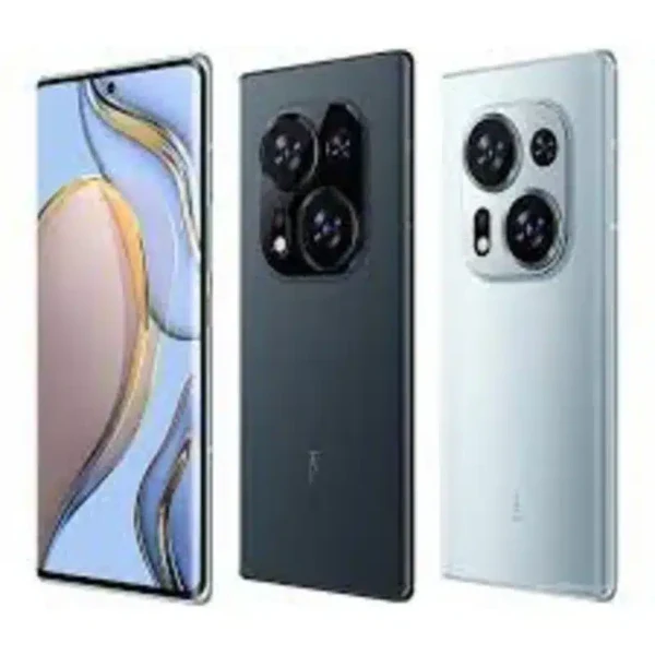 Image of the Tecno Phantom X2 Pro smartphone showcasing its sleek design, vibrant display, and high-end camera setup.