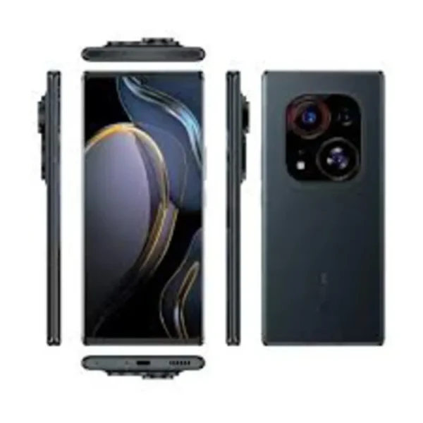 Image of the Tecno Phantom X2 Pro smartphone showcasing its sleek design, vibrant display, and high-end camera setup.