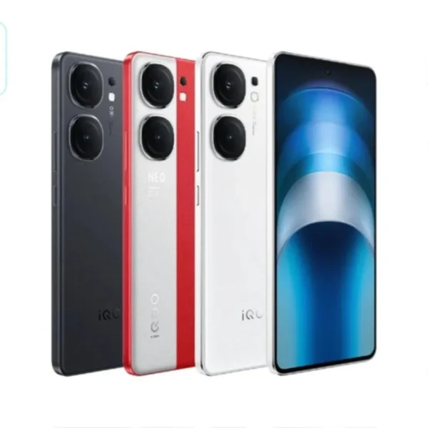 Vivo iQOO Neo9S Pro+ smartphone with a premium design, AMOLED display, and quad-camera system.