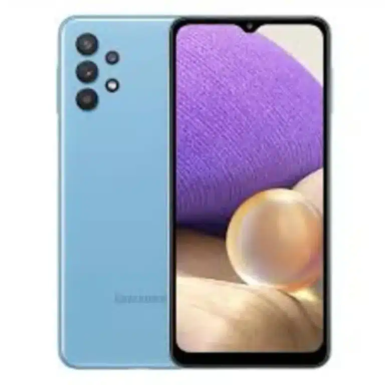 Samsung Galaxy A32 5G smartphone, sleek design, multiple colors