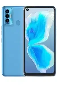 A sleek black Tecno Camon 18i smartphone with a triple camera setup on the back and a large display on the front.