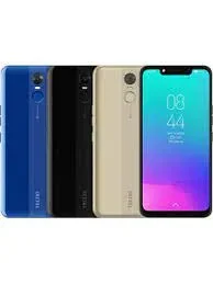 Tecno Pouvoir 3 smartphone with a black finish and a large screen.