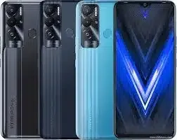 Tecno Pova Neo smartphone with a large display, dual rear cameras, and a textured back.