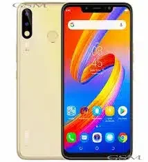 Tecno Spark 3 smartphone with a large display and multiple camera lenses.