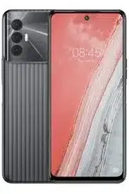 Tecno Spark 8 Pro smartphone with a black finish, featuring a large display and multiple cameras on the back.