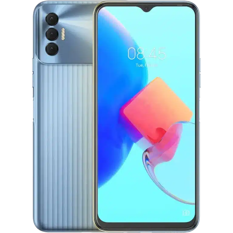 Tecno Spark 8P A Tecno Spark 8P smartphone, showcasing its sleek design and vibrant colors.
