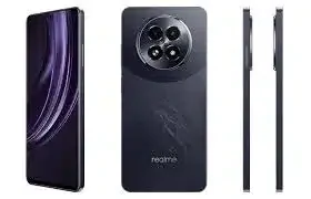 Realme 13 smartphone front display with vibrant colors and full-screen view