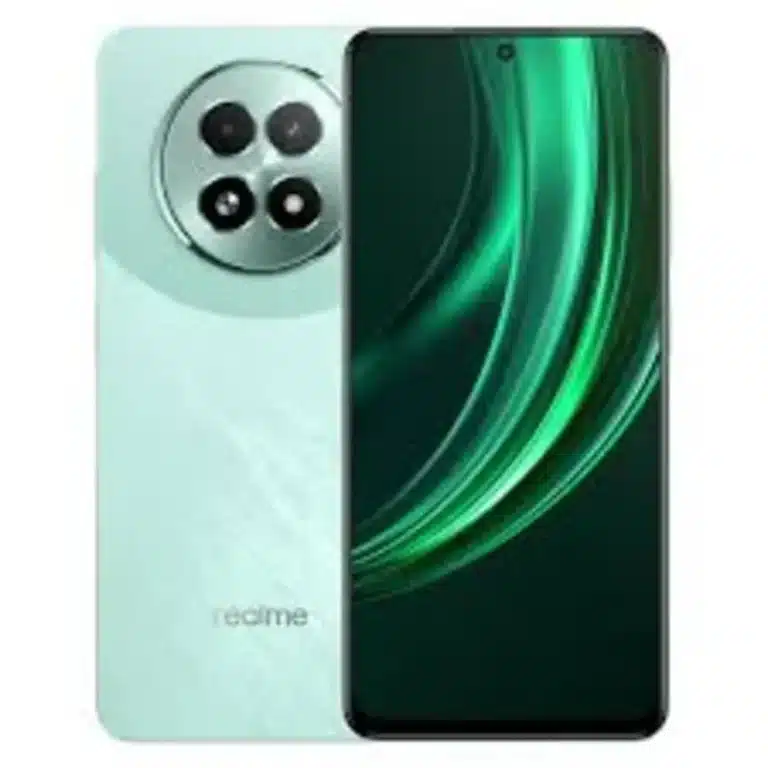 Realme 13 full front and back view showing display and camera layout