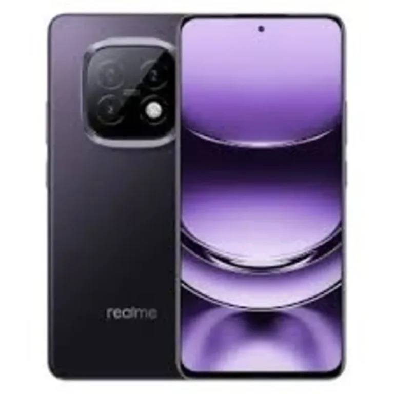 Realme Narzo 70 Turbo smartphone front display showcasing vibrant colors and large screen size