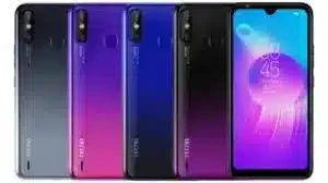 A sleek, modern smartphone with a large display and a gradient finish.