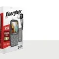 A grey Energizer E24 mobile phone with a small screen and physical buttons