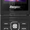 Energizer E246SC smartphone, front view, showcasing its compact design and display