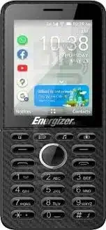 Energizer E288s phone, black