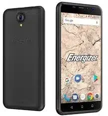 Energizer Energy E500S smartphone, black, front view