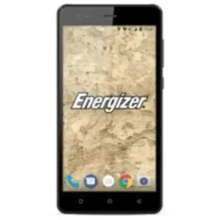 Energizer Energy E500S smartphone, black, front view
