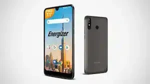 Energizer Ultimate U710S smartphone, front view, showcasing large display and slim bezels