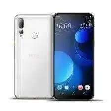 HTC Desire 19+ smartphone, black color, front view