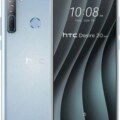 HTC Desire 20 Pro smartphone, sleek design, large display, multiple camera lenses