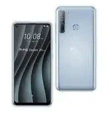 HTC Desire 20 Pro smartphone, sleek design, large display, multiple camera lenses